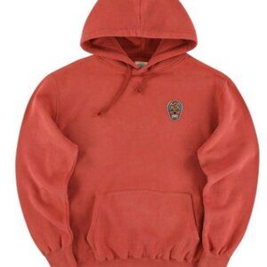 SUSPICIOUS ANTWERP THE CLASSIC HOODIE - BRICK RED Size LG